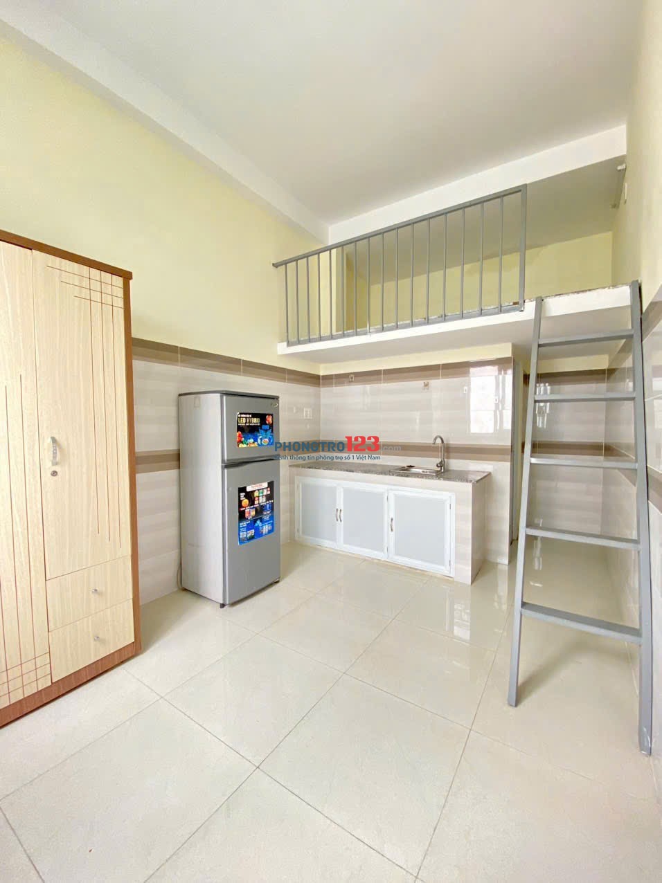 PHÒNG CÓ GÁC- FULL NỘI THẤT LÊ VĂN THỌ