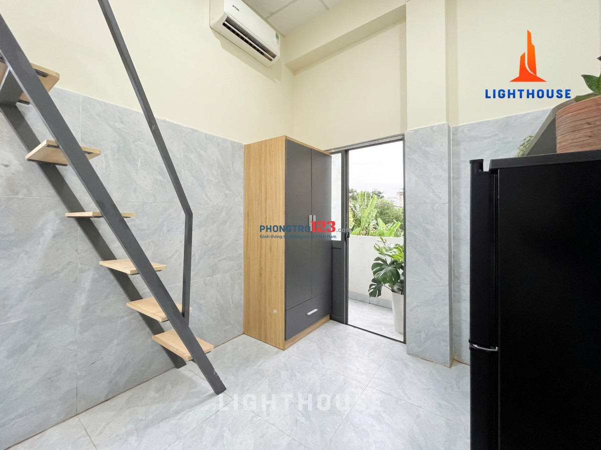 CĂN HỘ CÓ GÁC FULL NỘI THẤT NGAY DƯƠNG QUÃNG HÀM. TẶNG VOUCHER 3TR/HĐ