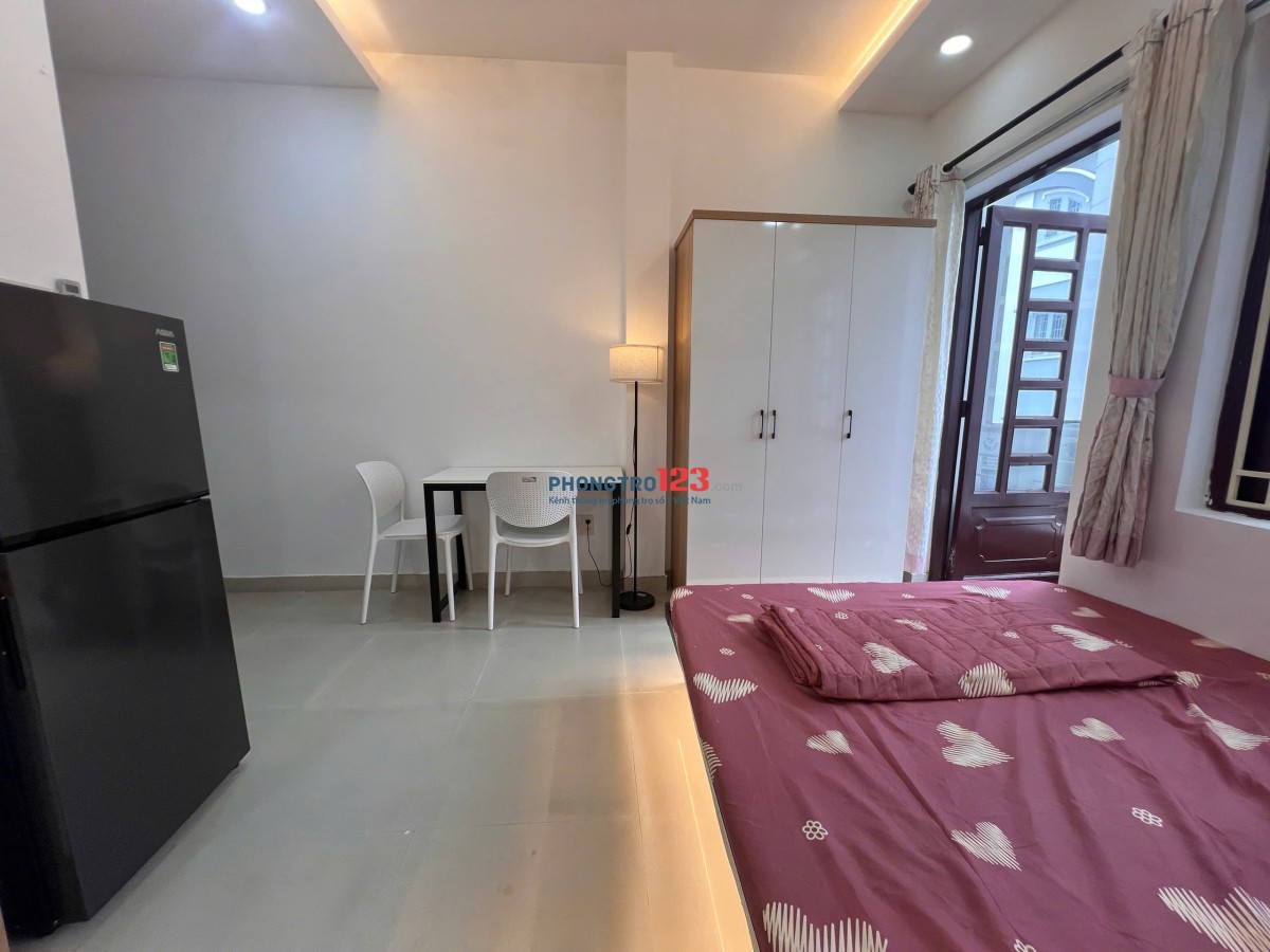 Căn Hộ Studio Bancol, có Máy Giặt Riêng - Full Nội Thất, Ngay Chợ Cây Quéo