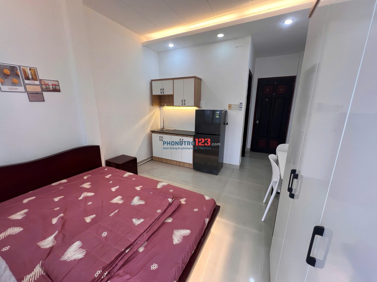 Căn Hộ Studio Bancol, có Máy Giặt Riêng - Full Nội Thất, Ngay Chợ Cây Quéo