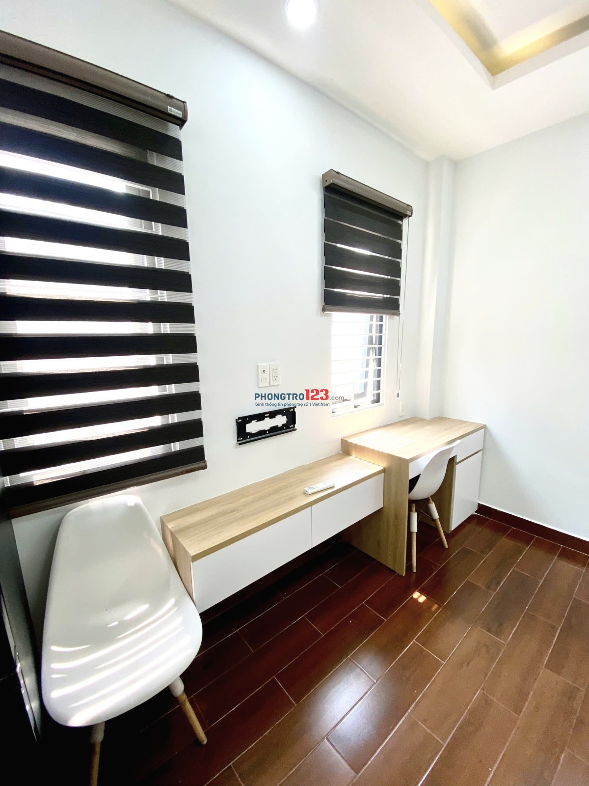 Phòng full nội thất rộng thoáng ngay Bà Lê Chân - Hai Bà Trưng - Trần Quang Khải chợ Tân Định Quận 1