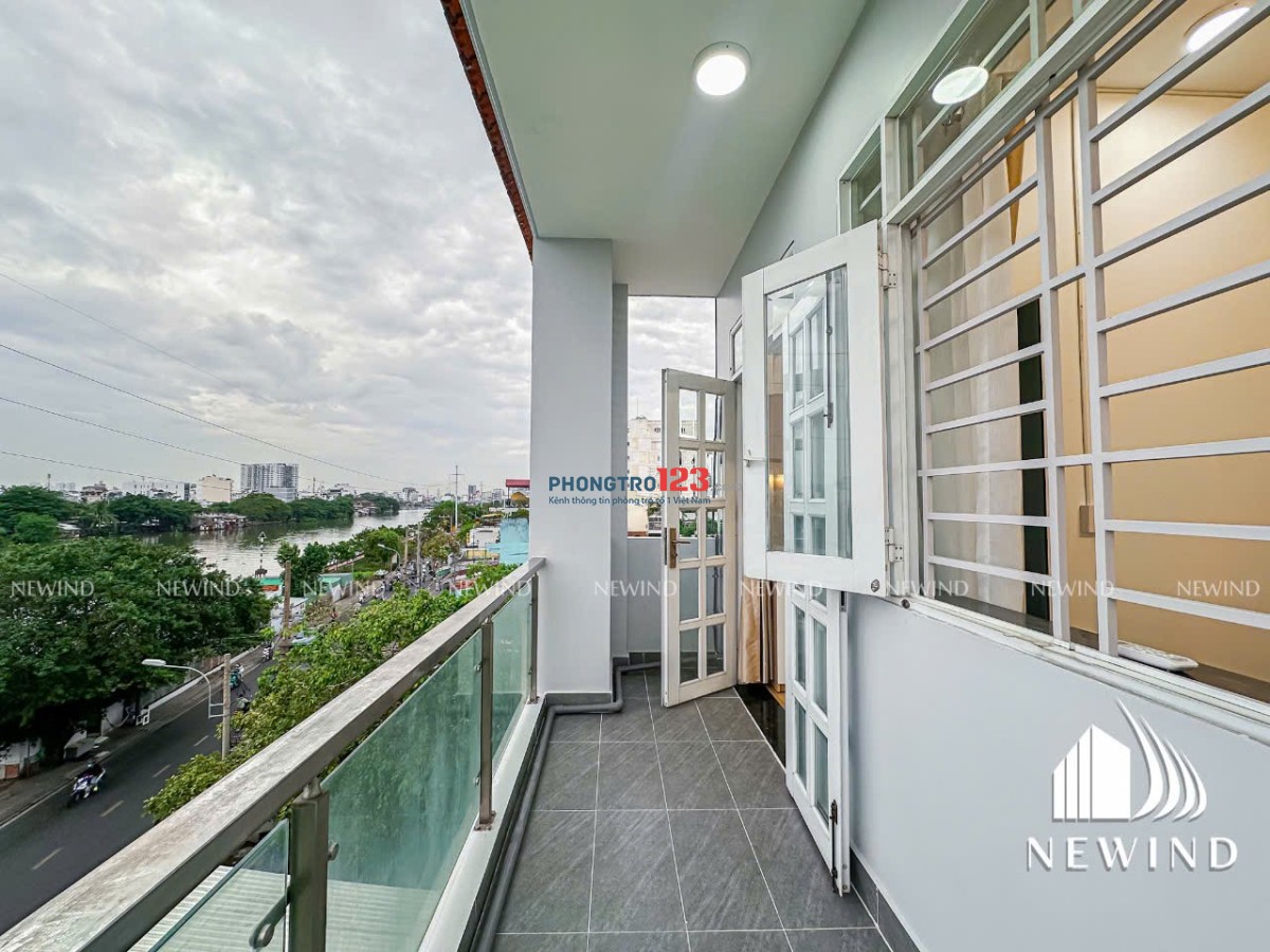 CĂN HỘ 1PN FULL NỘI THẤT BAN CÔNG LỚN NGAY TRUNG TÂM QUẬN 7 GẦN LOTTE MART Q7