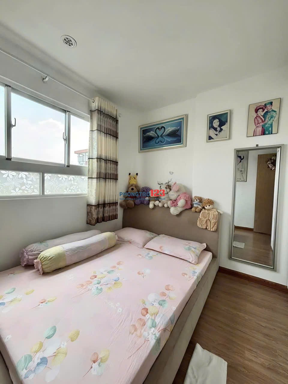 Chung cư Hoa Sen, Lạc Long Quận, Q11 cho thuê căn 3PN, NT, giá 15tr/tháng