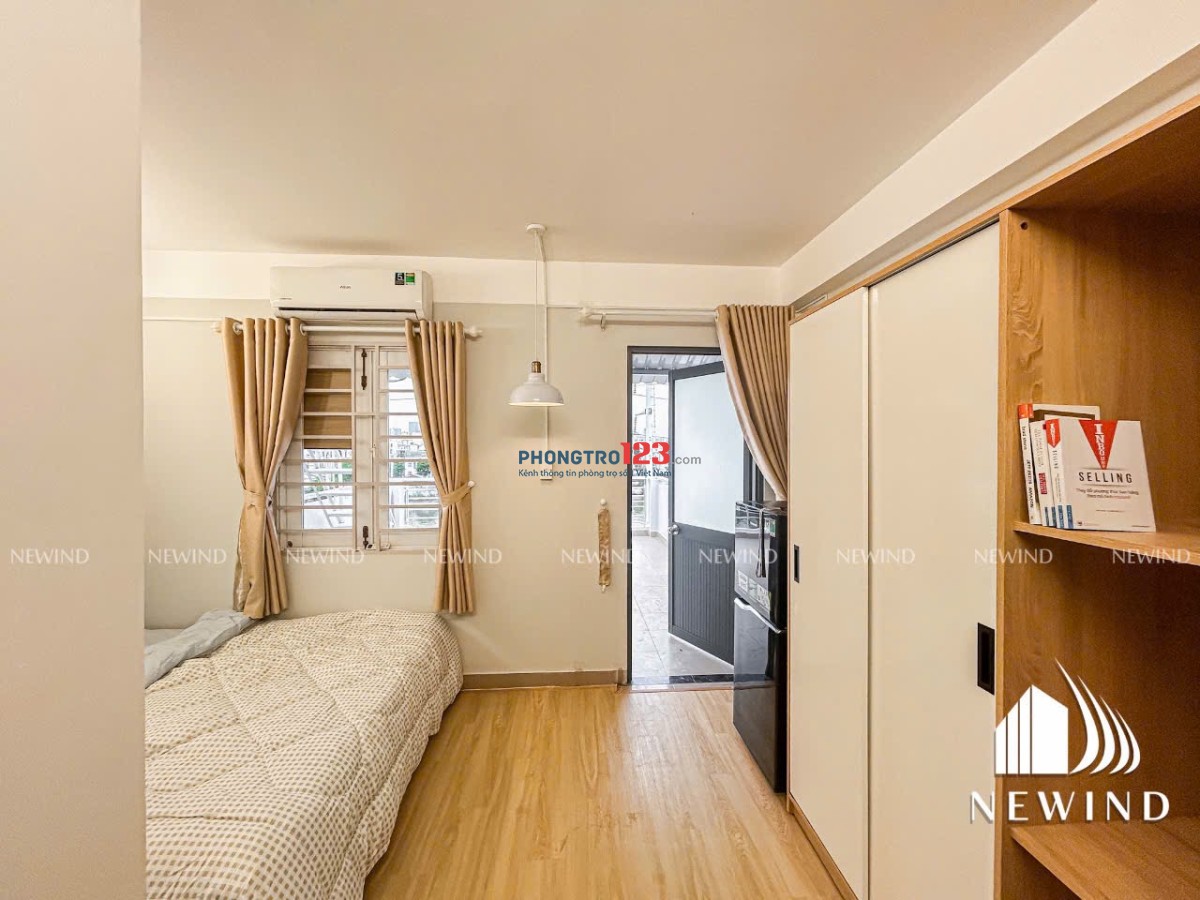 Căn hộ 1PN, 2PN - Studio ban công ngay Trần Xuân Soạn, gần TDTU, UFM, Lotte Mart, HimLam