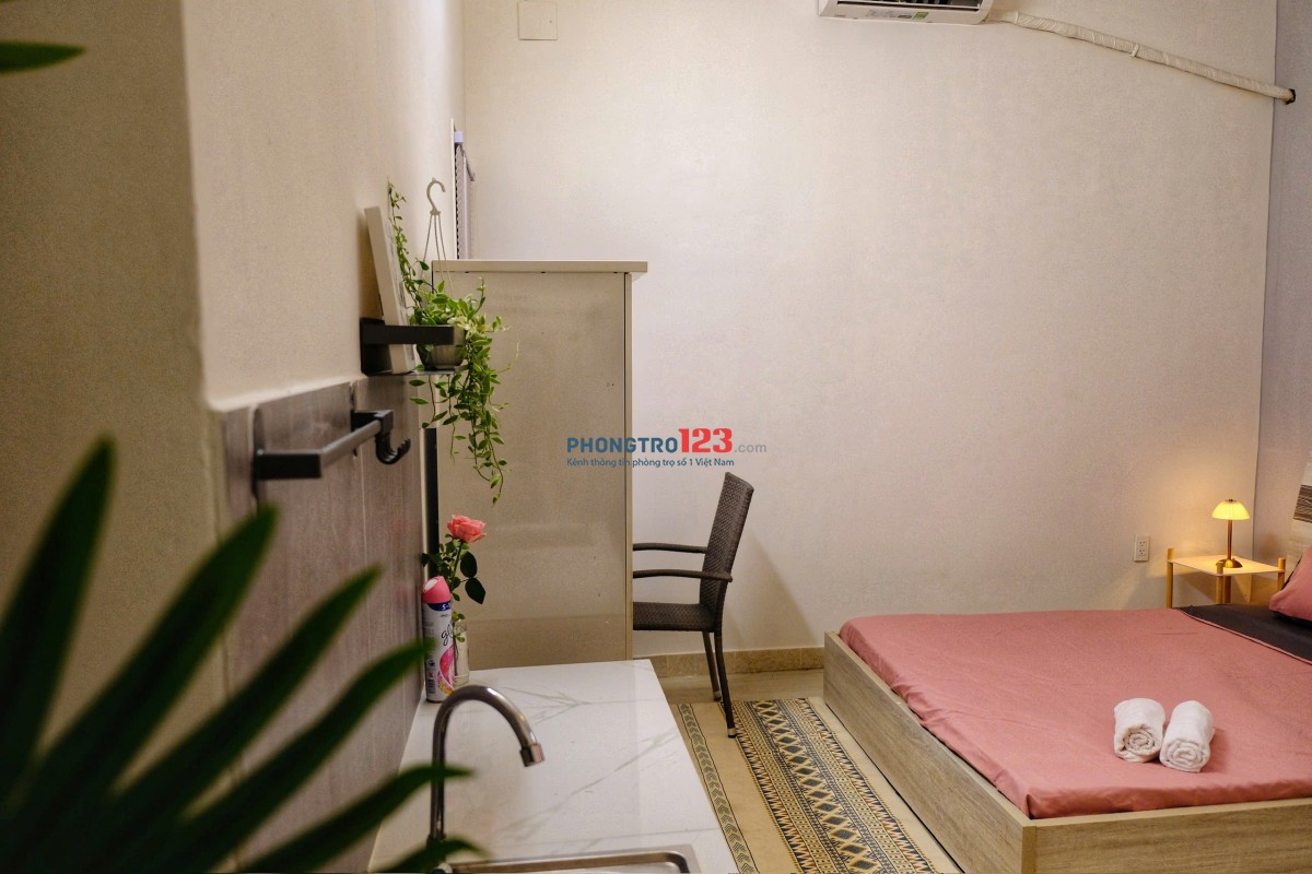 Cho Thuê Phòng Hẻm Ôto Đậu Trước Nhà Ngay Hoàng Sa_Chợ Tân Định Q1