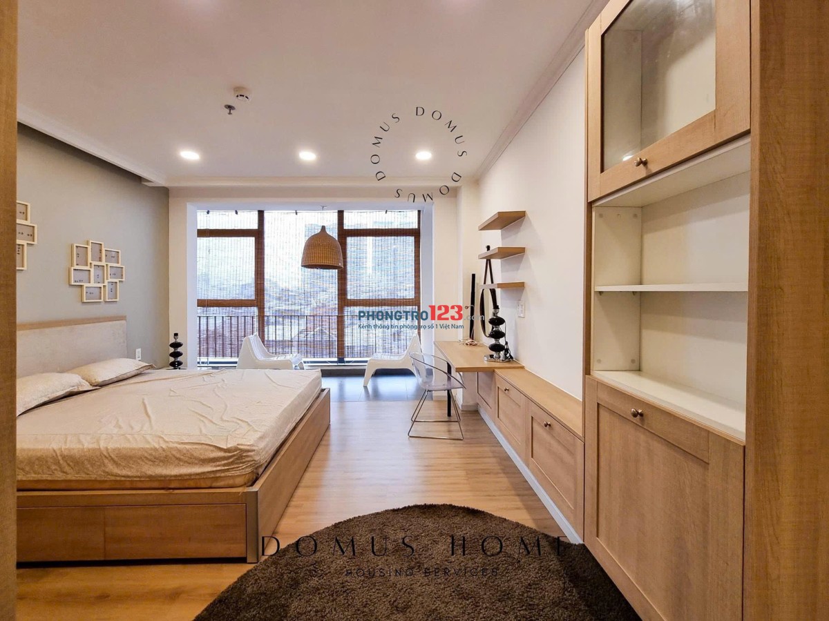 cho thuê CĂN HỘ FULL NỘI THẤT CỬA SỔ ĐÓN GIÓ THOÁNG trung tâm Quận 1