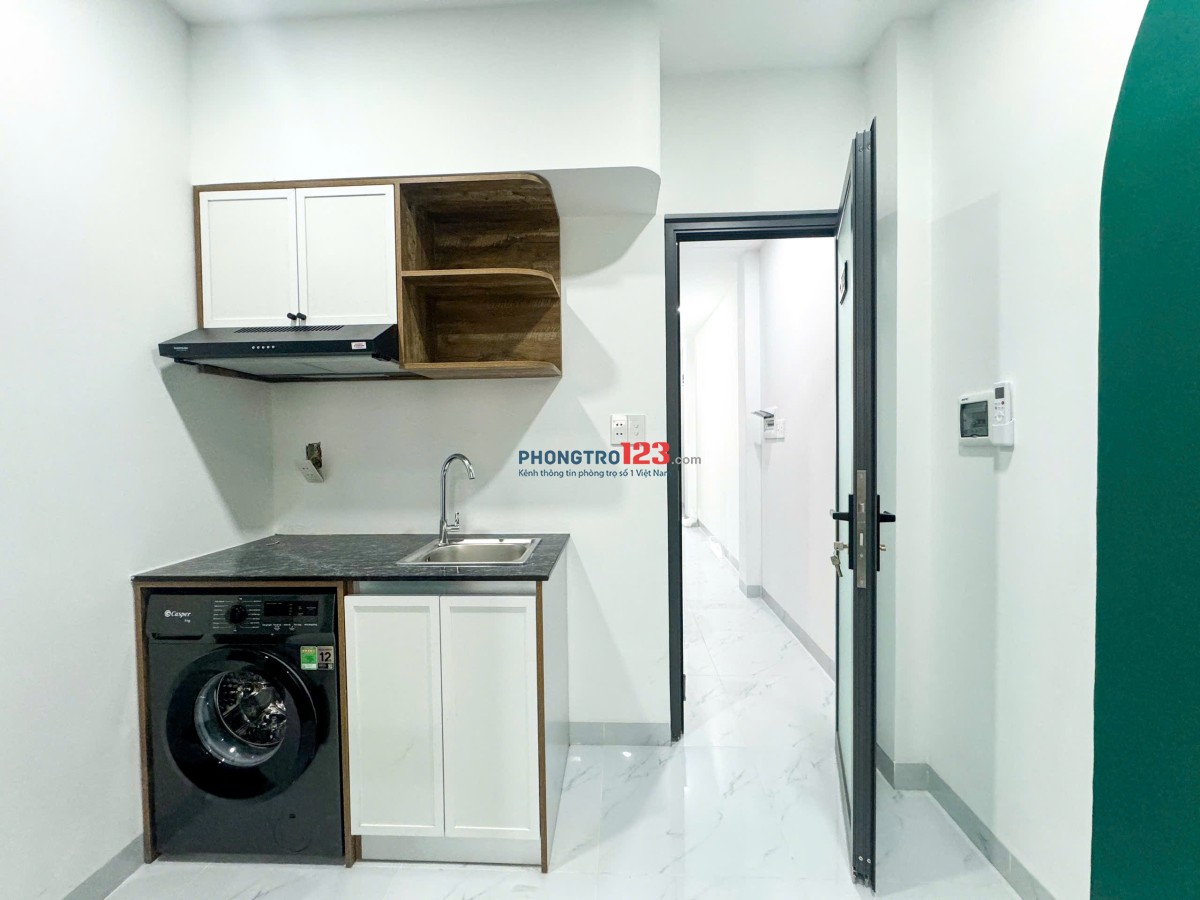 Dự án mới ! 30m2 studio có Máy giặt Thang máy giá thuê từ 5tr -> 8tr tại Bình Lợi
