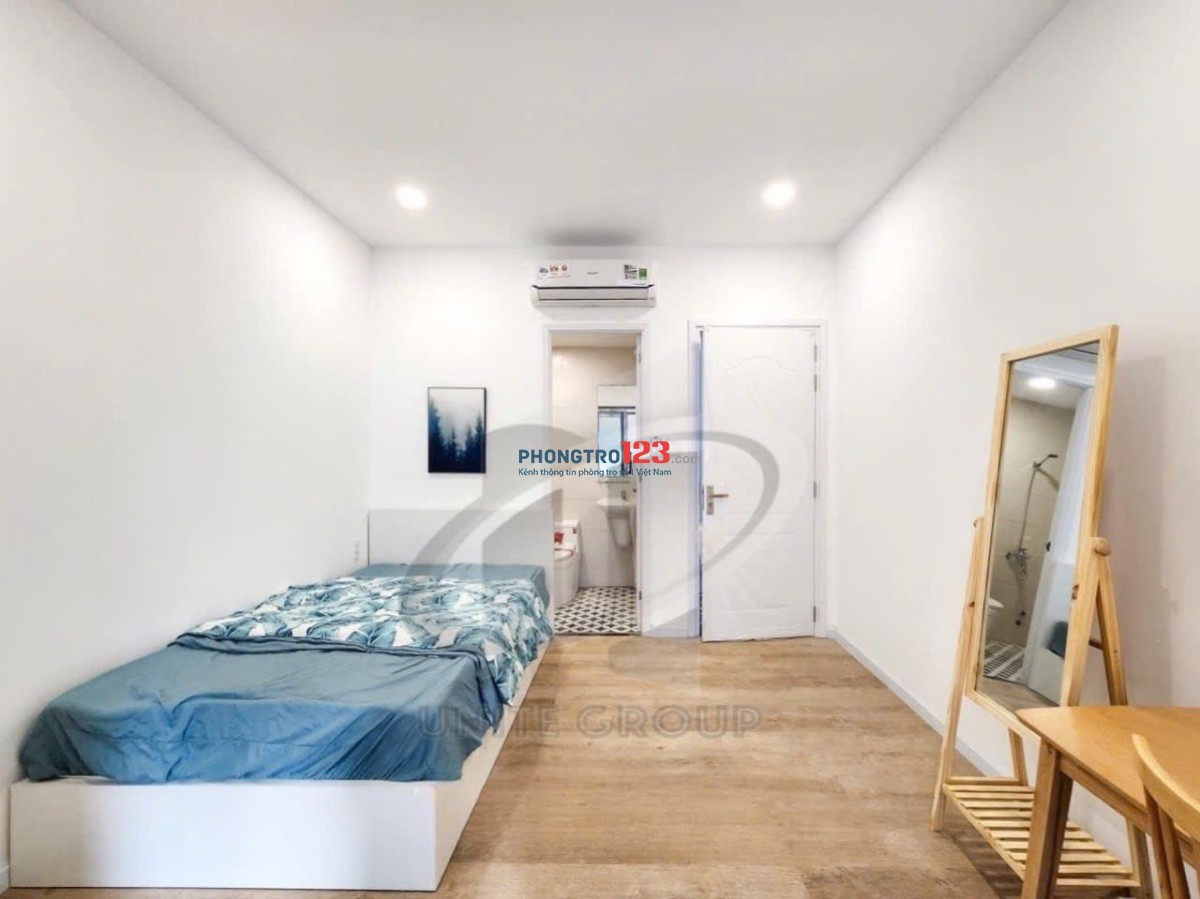 STUDIO BAN CÔNG, TÁCH BẾP 35m2 gần KCX, Ecogreen, Khu Nam Long, Lý Phục Man