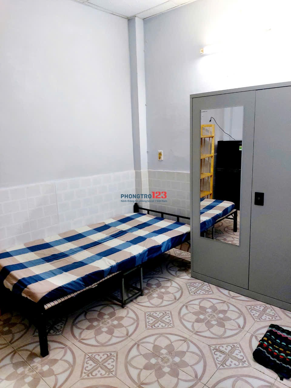 Phòng trọ sinh viên 75-12 Nguyễn Văn Cừ Quận 5 có máy lanh, PHÒNG 2 -STUDIO MINI