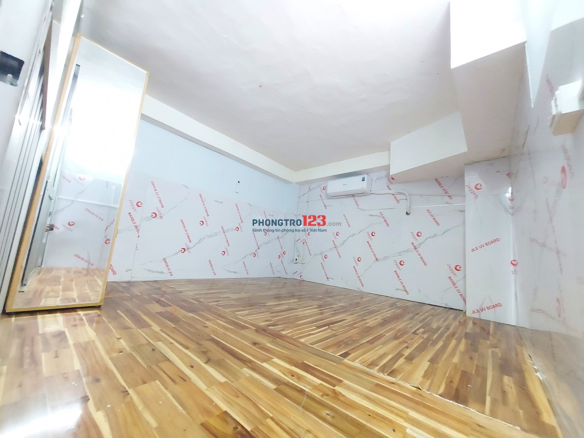 Phòng trọ 25m2 máy lạnh gần AEMALL, gần Bến xe miền tây (từng lầu đều có thoát hiểm 3 hướng)