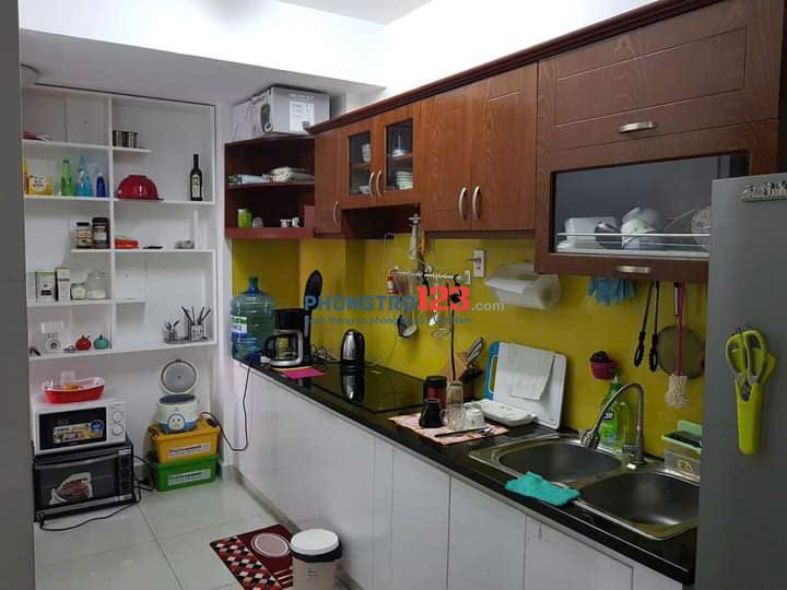 CC Nguyễn Kim, Nhật Tảo, trung tâm quận 10 - cho thuê 2p ngủ, full nội thất 14tr