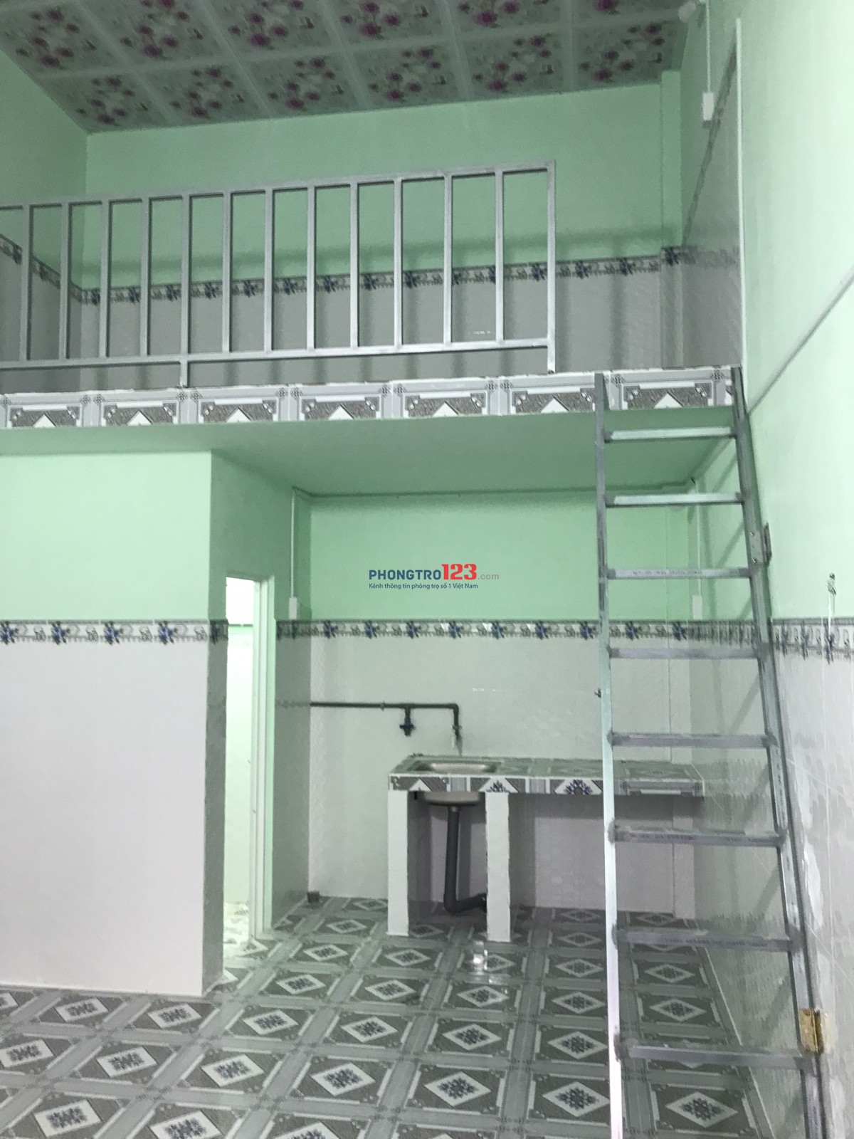 Cho thuê nhà trọ mới xây dựng, rộng thoáng mát