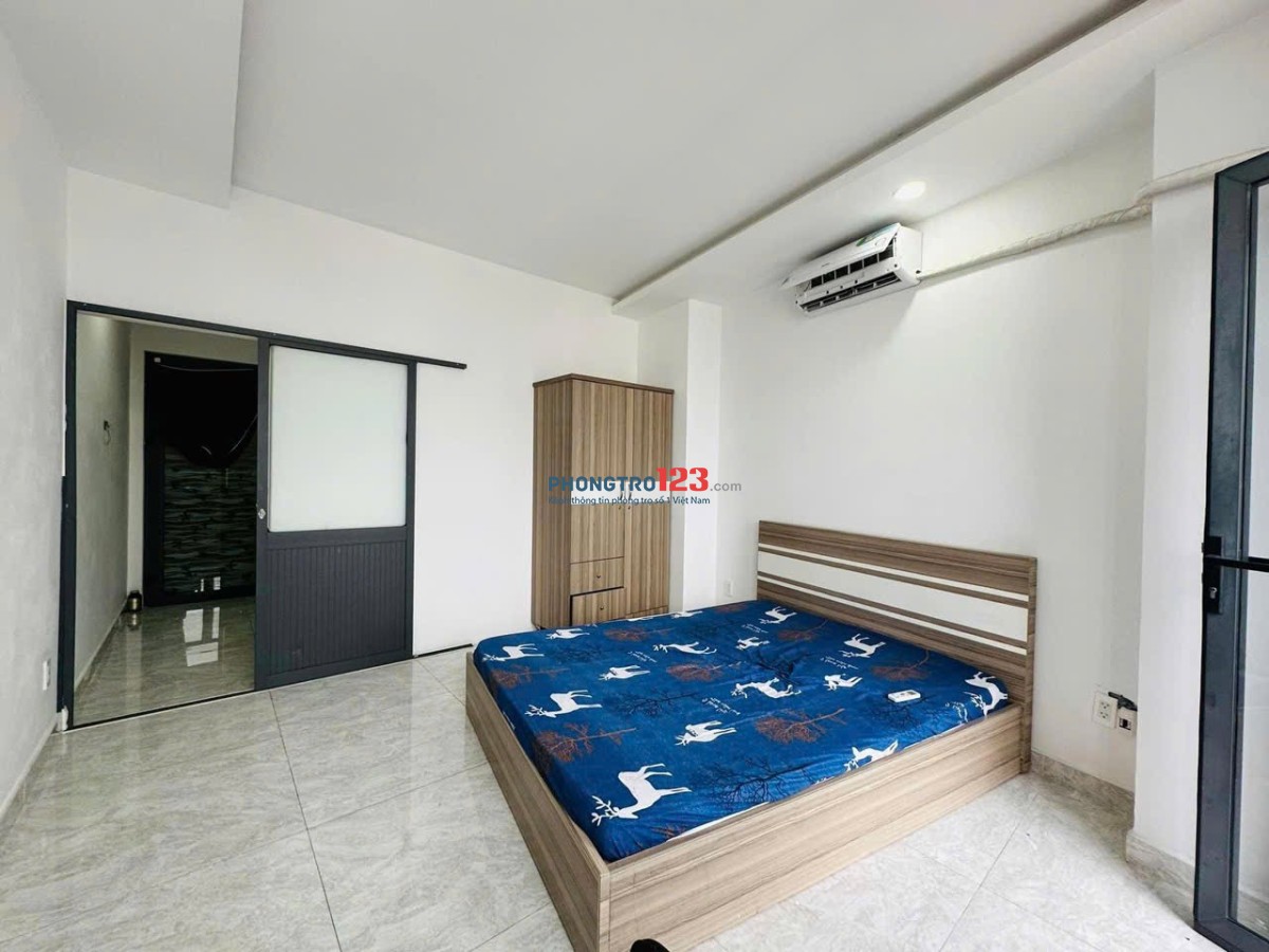 Cho thuê phòng bancong-Full nội thất-ngay Chu Văn An,Bình Thạnh gần HVCB, ĐH Văn Lang