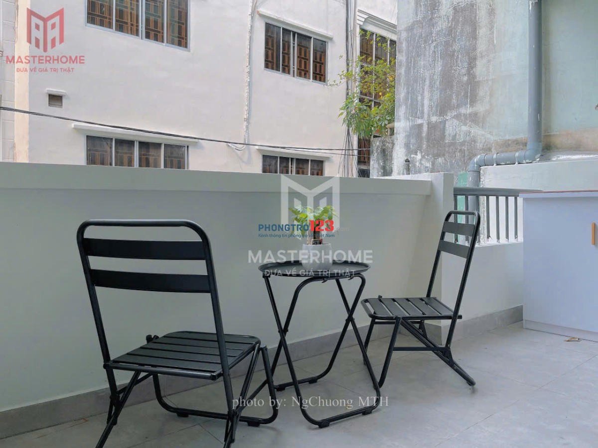 Studio Balcony chill, 30m2, Gần Landmark81, Bason, UEF, Hutech, Hồng Bàng