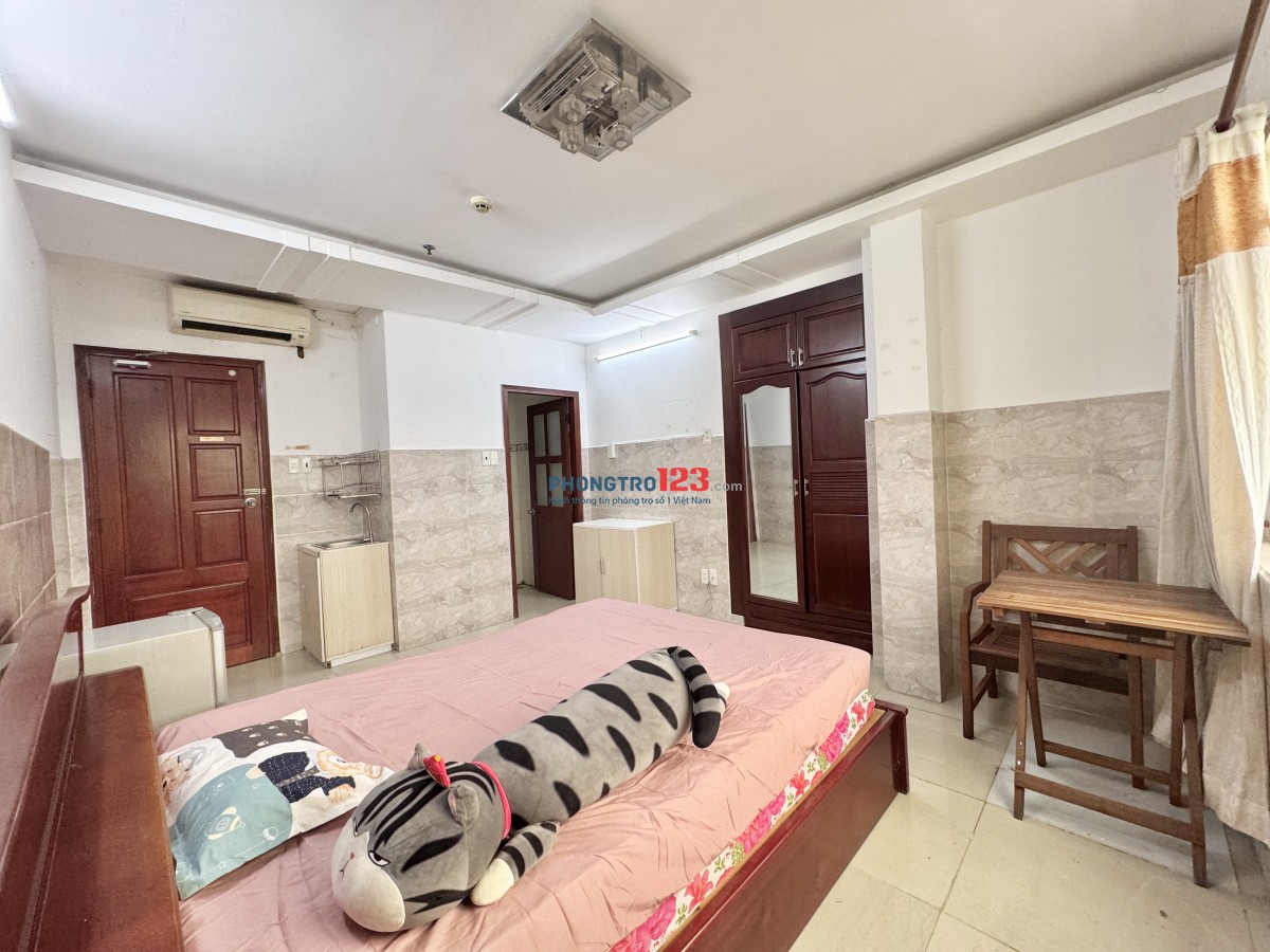 CHO THUÊ PHÒNG FULL NỘI THẤT MẶT TIỀN TRƯỜNG CHINH