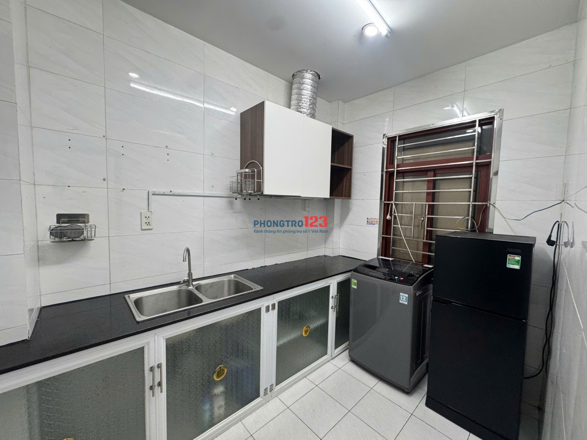 Cho thuê trọ full nt tiện nghi, 1pn, bếp tách, ngay chân cầu sài gòn