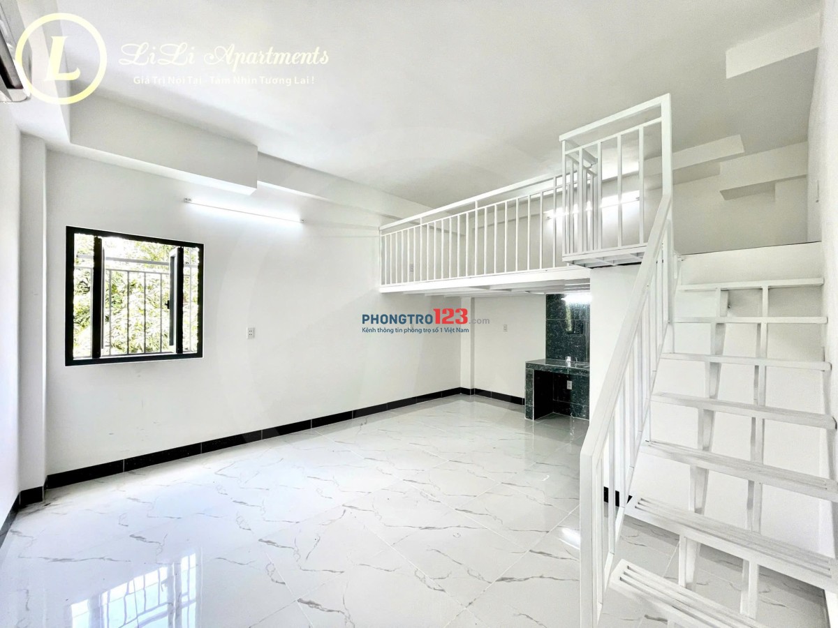 Cho Thuê Căn Hộ Có Gác Mới 100%, Giặt Riêng, Rộng 40m2 - Ngay SVĐ Phú Thọ, BV Trung Ương, Bắc Hải