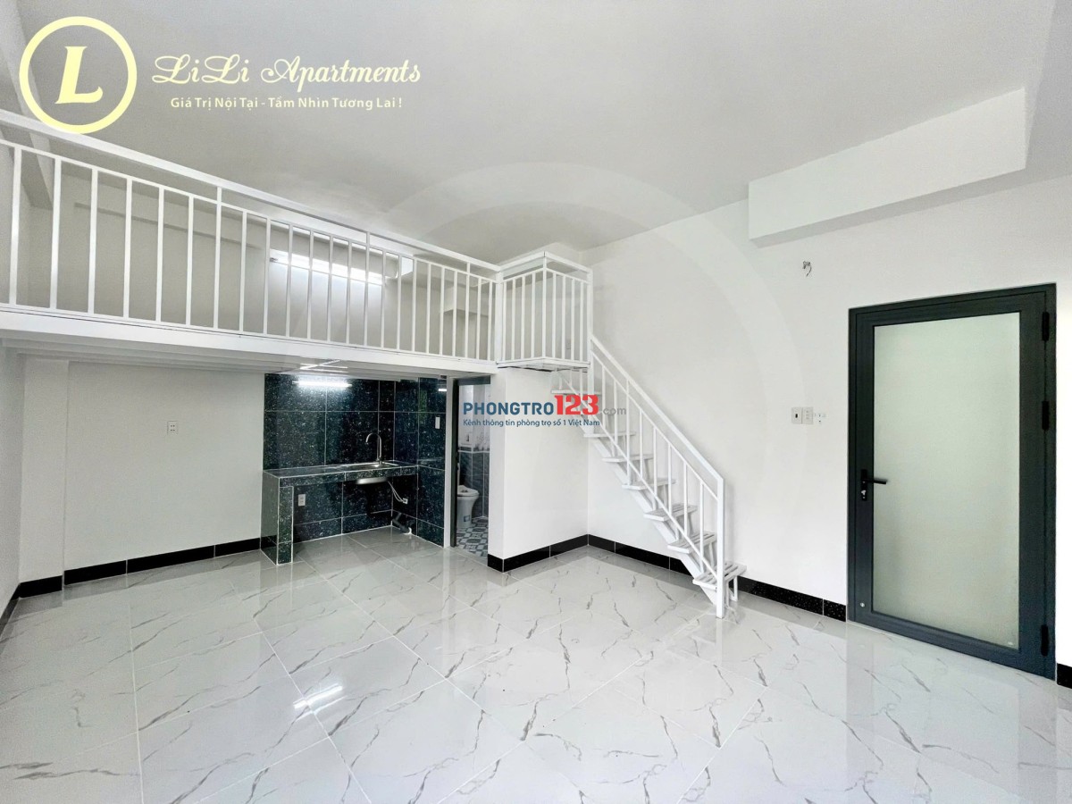 Cho Thuê Căn Hộ Có Gác Mới 100%, Giặt Riêng, Rộng 40m2 - Ngay SVĐ Phú Thọ, BV Trung Ương, Bắc Hải