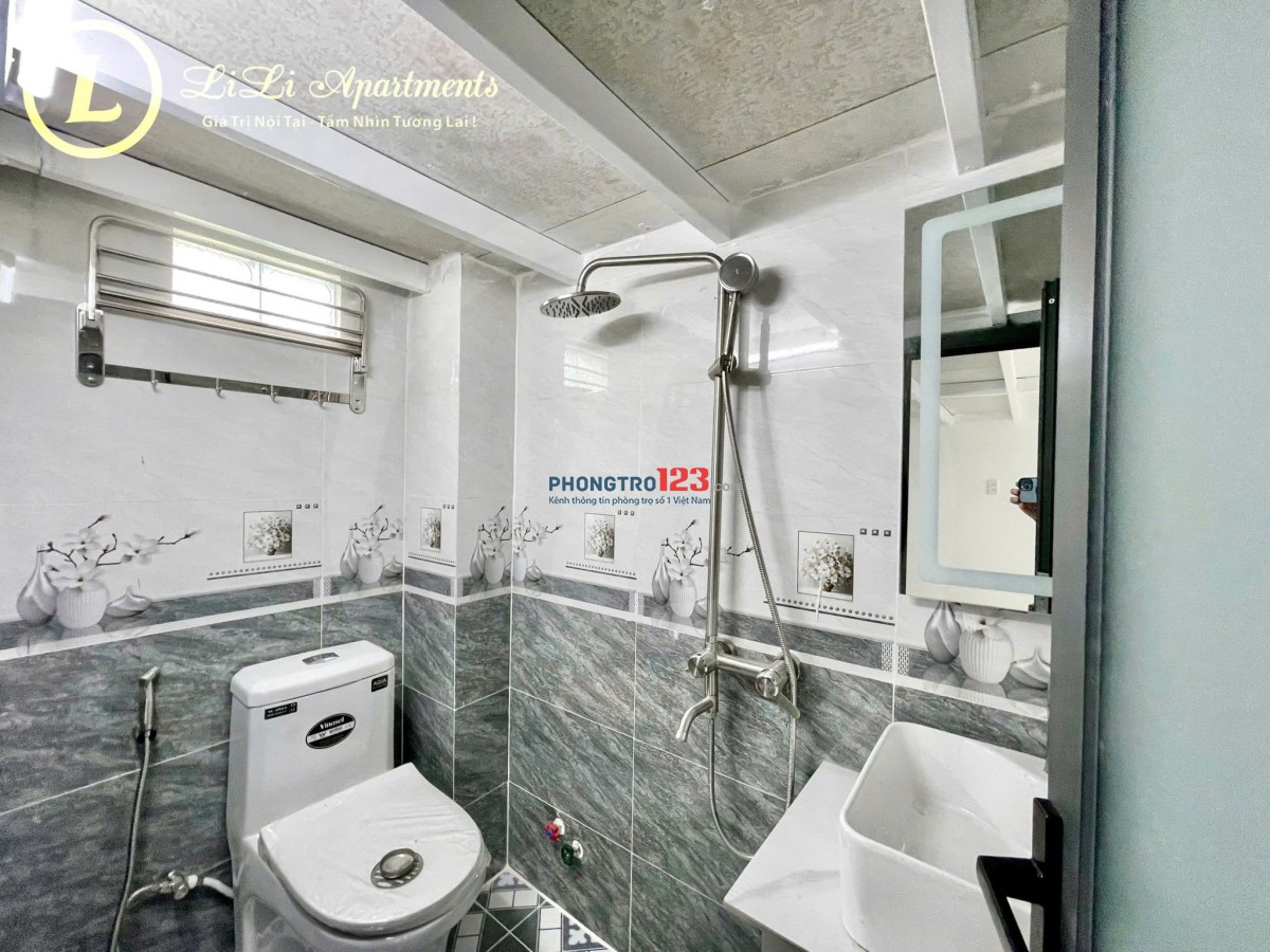 Cho Thuê Căn Hộ Có Gác Mới 100%, Giặt Riêng, Rộng 40m2 - Ngay SVĐ Phú Thọ, BV Trung Ương, Bắc Hải