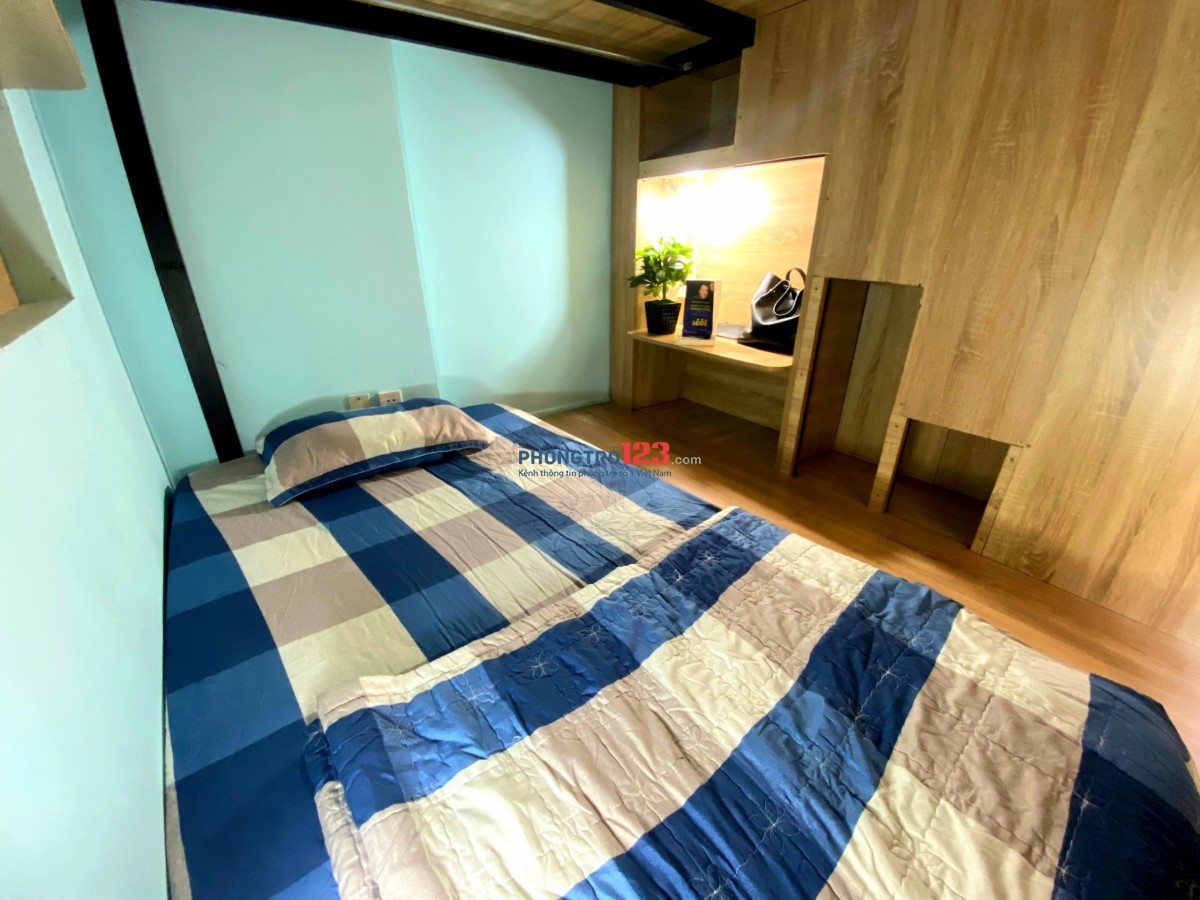Hệ thống phòng 1 người Sleepbox Q1 - giá 1tr6 TRỌN GÓI
