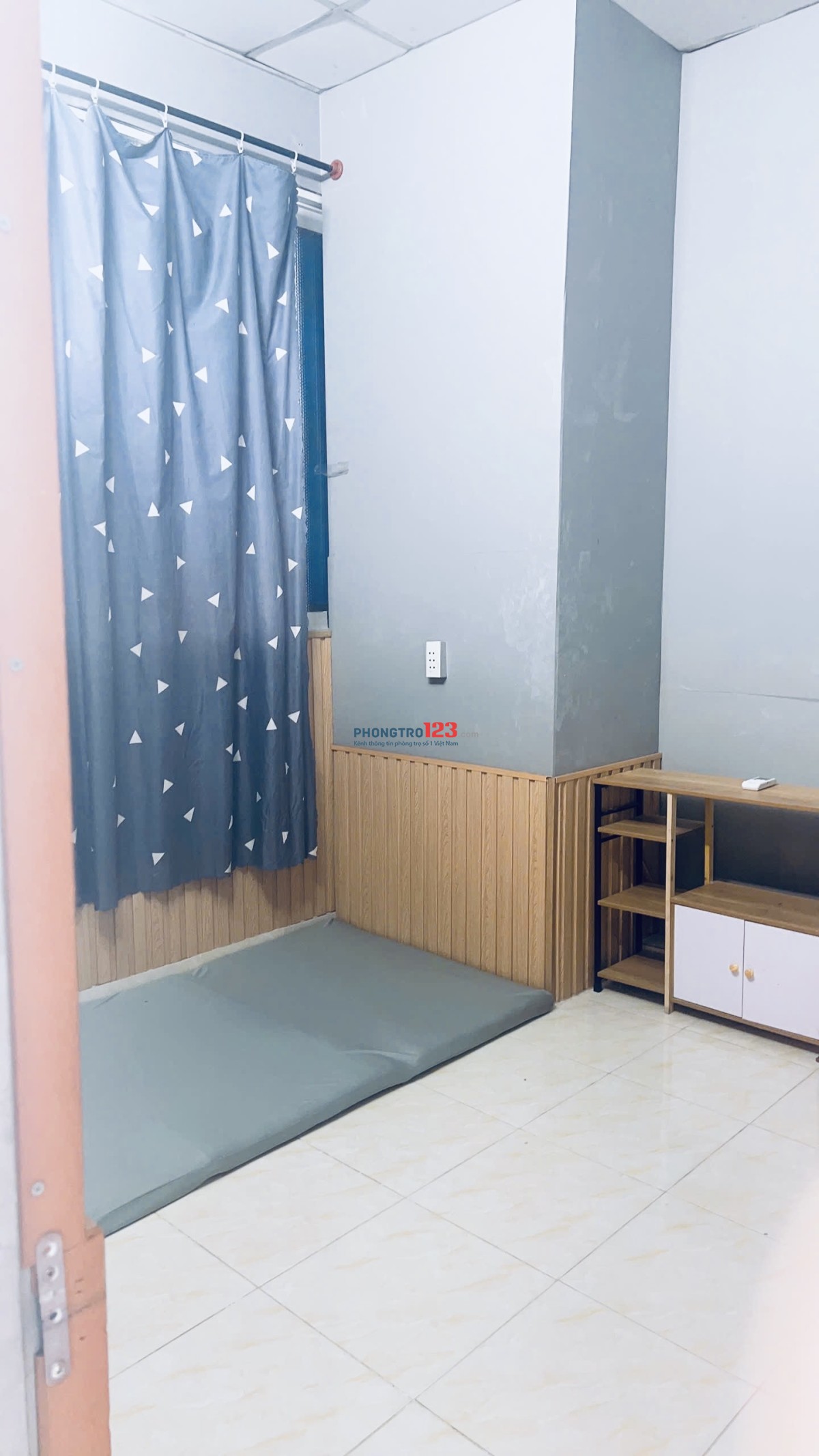 Phòng trọ 15m2 65 bàu cát 2. Đầy đủ nội thất, toillet riêng, máy giặt