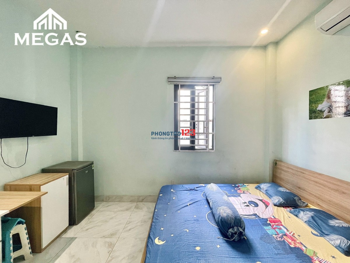 CHO THUÊ CĂN STUDIO CỬA SỔ TRỜI FULL NỘI THẤT NGAY ETOWN CỘNG HOÀ MÀ GIÁ CHỈ 3tr5
