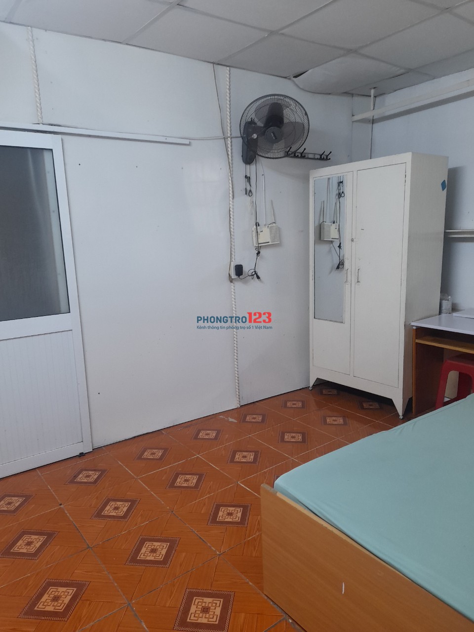 Phòng 16m2 quận 3 .đủ tiện nghi giá 2.8 tr/th