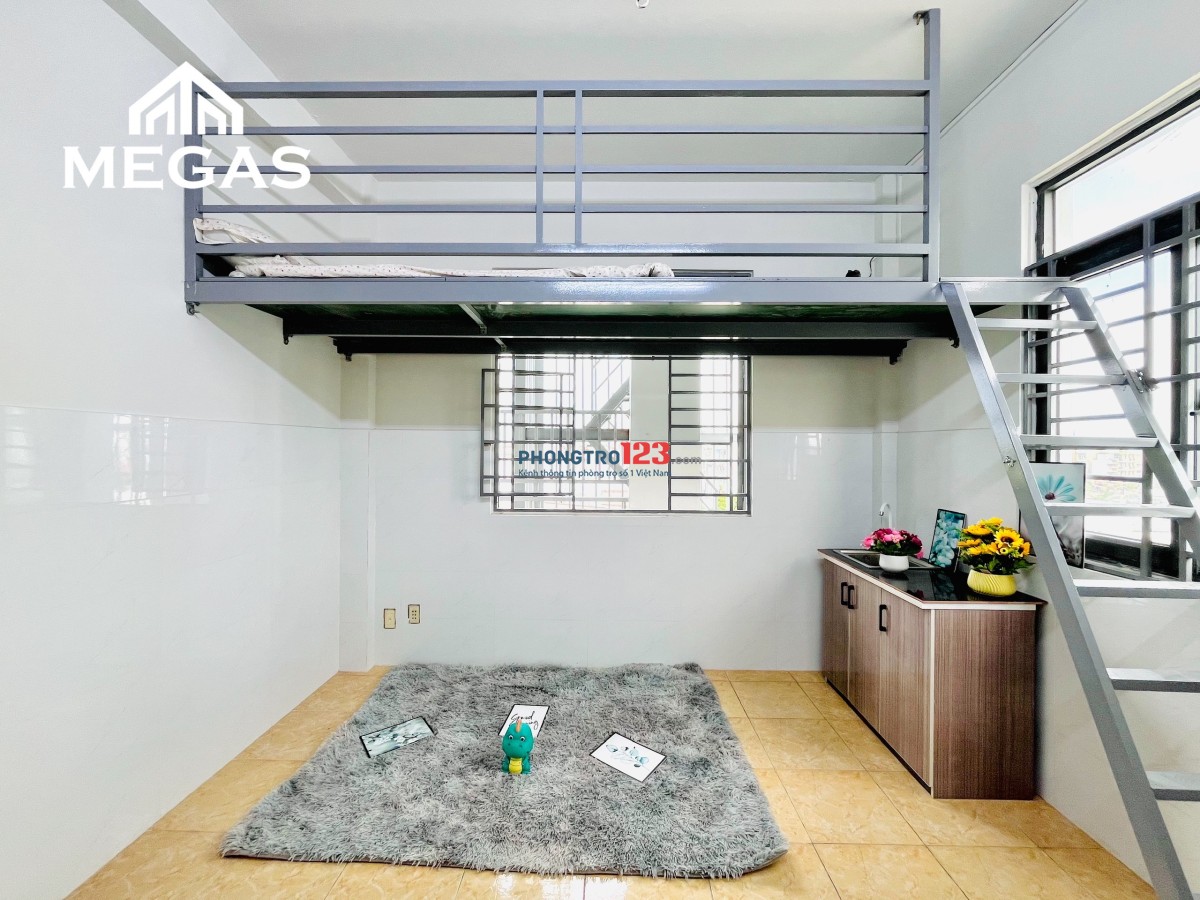 PHÒNG TRỌ MỚI XÂY, CỬA SỔ + BANCOL ngay CHỢ BÀ HOM