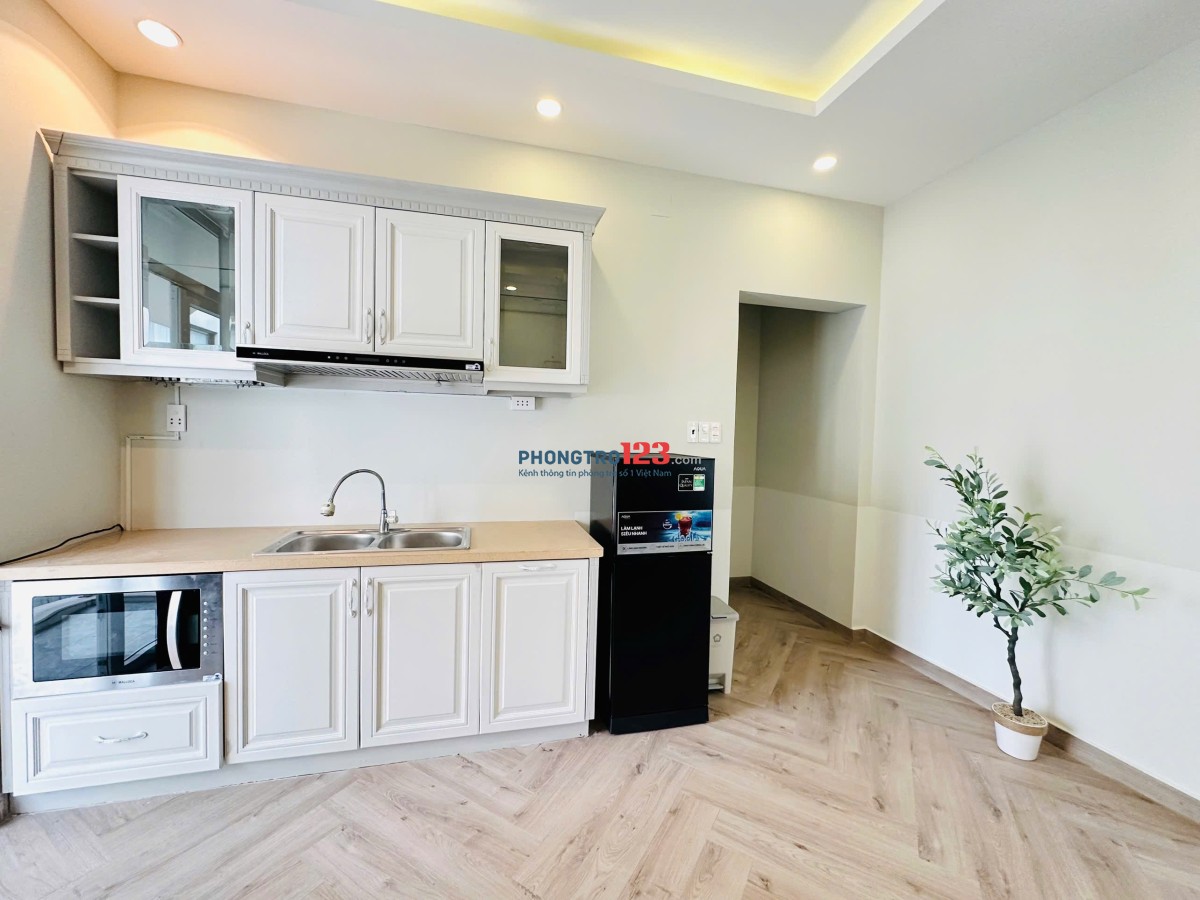 Cho Thuê Căn Hộ 1PN Full Nội Thất, Có Ban Công - Giá 7,5 Triệu/Tháng, Điện Biên Phủ, Bình Thạnh