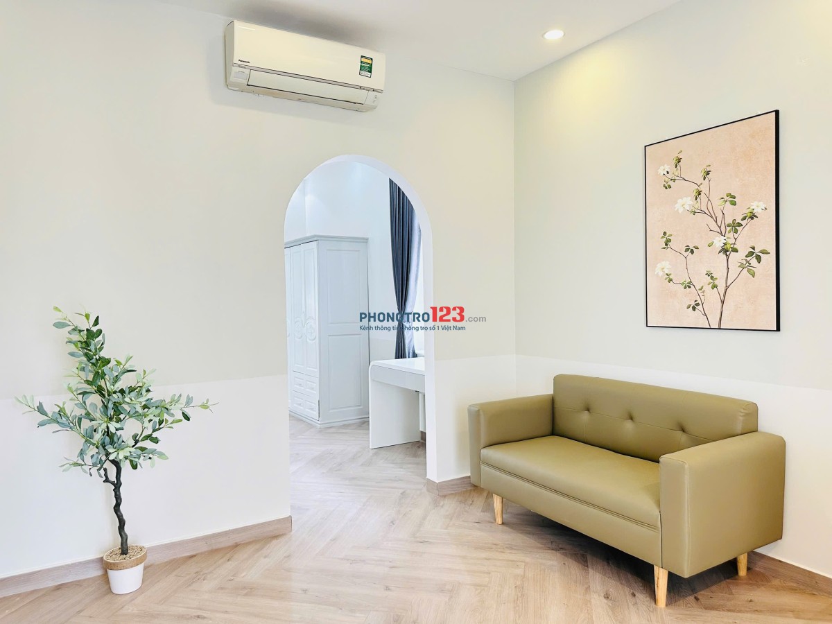 Cho Thuê Căn Hộ 1PN Full Nội Thất, Có Ban Công - Giá 7,5 Triệu/Tháng, Điện Biên Phủ, Bình Thạnh