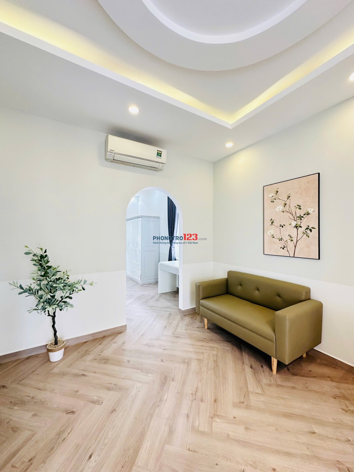 Cho Thuê Căn Hộ 1PN Full Nội Thất, Có Ban Công - Giá 7,5 Triệu/Tháng, Điện Biên Phủ, Bình Thạnh