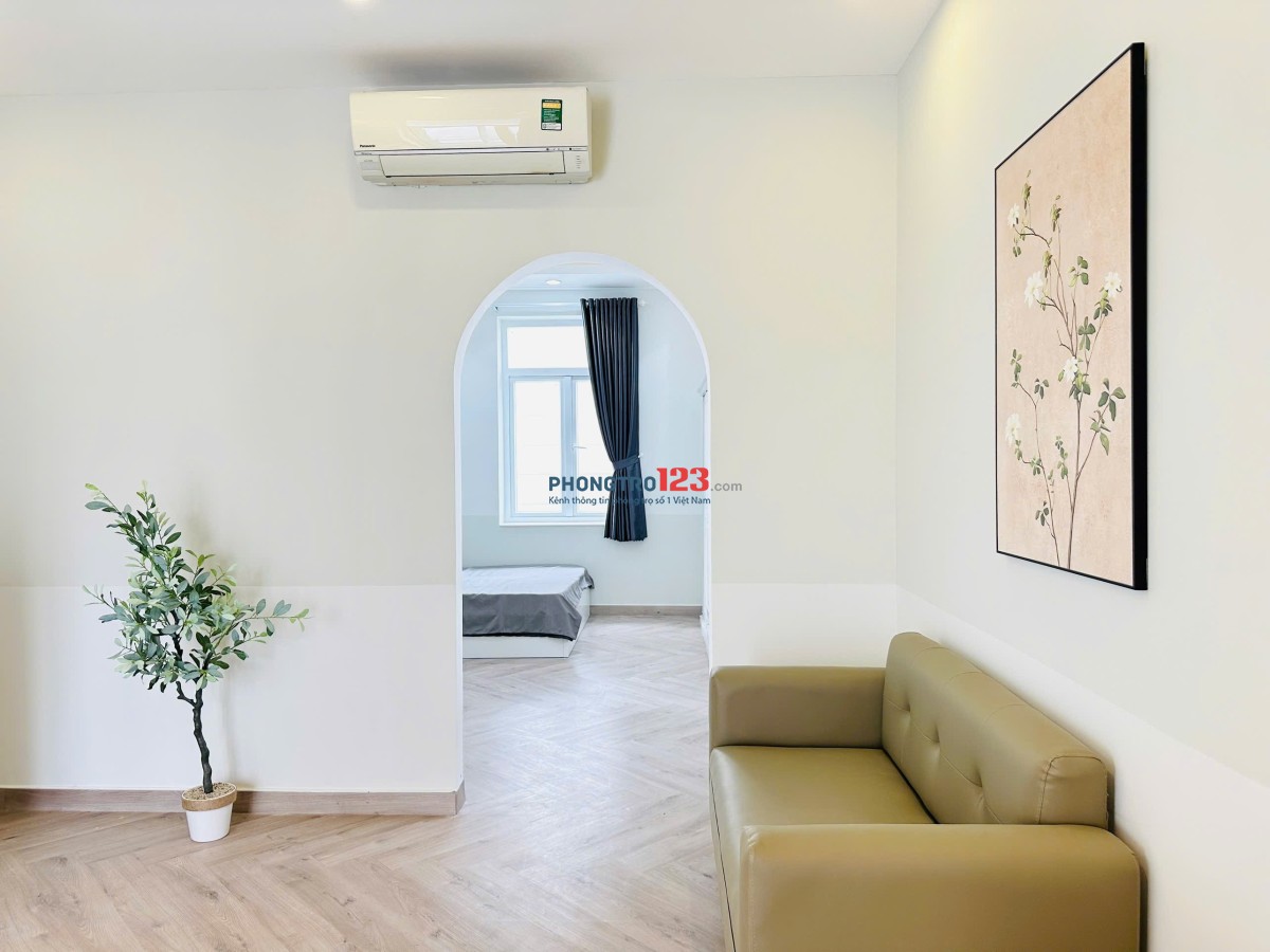 Cho Thuê Căn Hộ 1PN Full Nội Thất, Có Ban Công - Giá 7,5 Triệu/Tháng, Điện Biên Phủ, Bình Thạnh