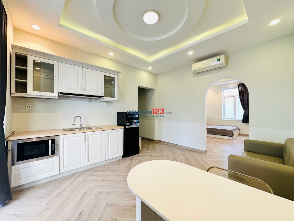 Cho Thuê Căn Hộ 1PN Full Nội Thất, Có Ban Công - Giá 7,5 Triệu/Tháng, Điện Biên Phủ, Bình Thạnh