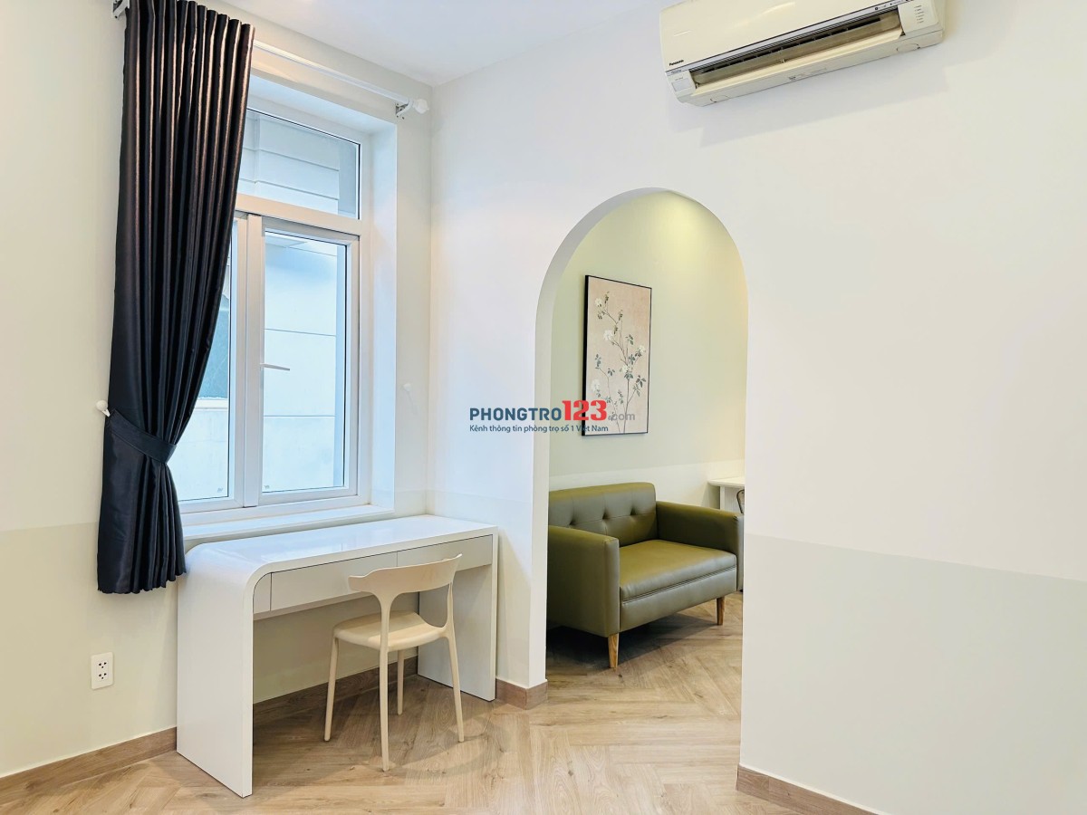 Cho Thuê Căn Hộ 1PN Full Nội Thất, Có Ban Công - Giá 7,5 Triệu/Tháng, Điện Biên Phủ, Bình Thạnh