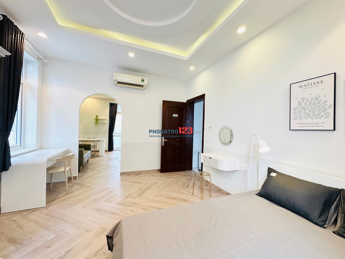 Cho Thuê Căn Hộ 1PN Full Nội Thất, Có Ban Công - Giá 7,5 Triệu/Tháng, Điện Biên Phủ, Bình Thạnh