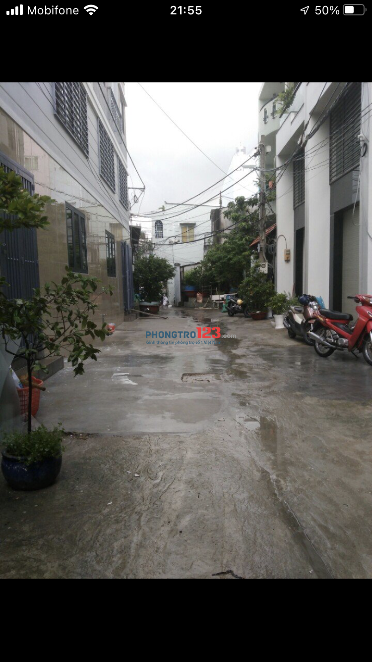 Cho thuê phòng trọ đủ nội thất giá rẻ chính chủ 154/8a đường Âu cơ gần vòng xoay Lê Đại Hành