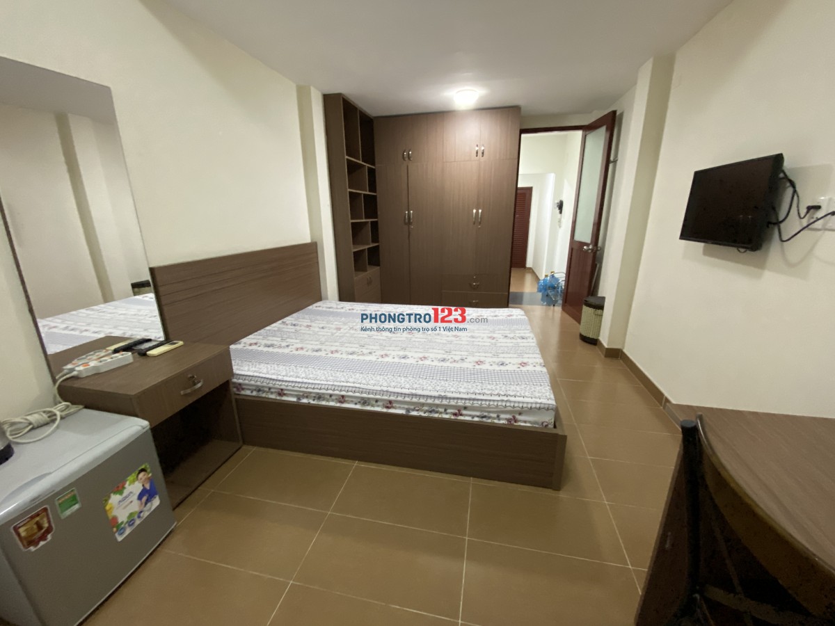 Phòng cao cấp, đầy đủ tiện nghi. Gần Đài truyền hình và trường Khoa Học Xã Hội & Nhân Văn 100 mét..