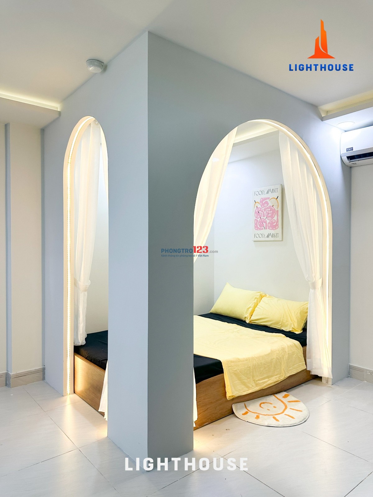 STUDIO STYLE CÔNG CHÚA NGAY TÔ HIẾN THÀNH, MỚI 100%, AN NINH TỐT
