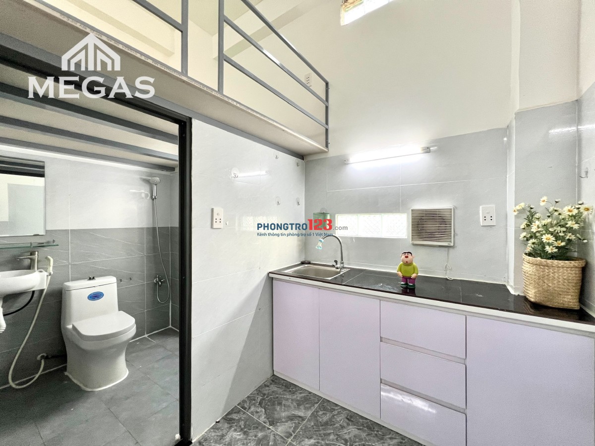 CHO THUÊ PHÒNG GIÁ RẺ - FULL NỘI THẤT - GÁC CAO - NGAY BV QUẬN 12 - TÔ KÝ - CVPM