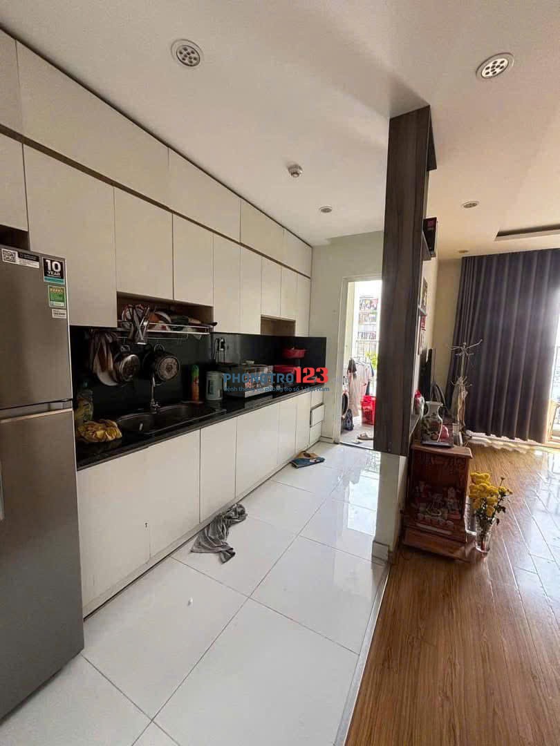 Chung cư An Gia, TKTQ, Tân Sơn Nhì, TP, dt lên tới 90m2, gồm3p ngủ, nt sang trọng, cho thuê chỉ 13tr