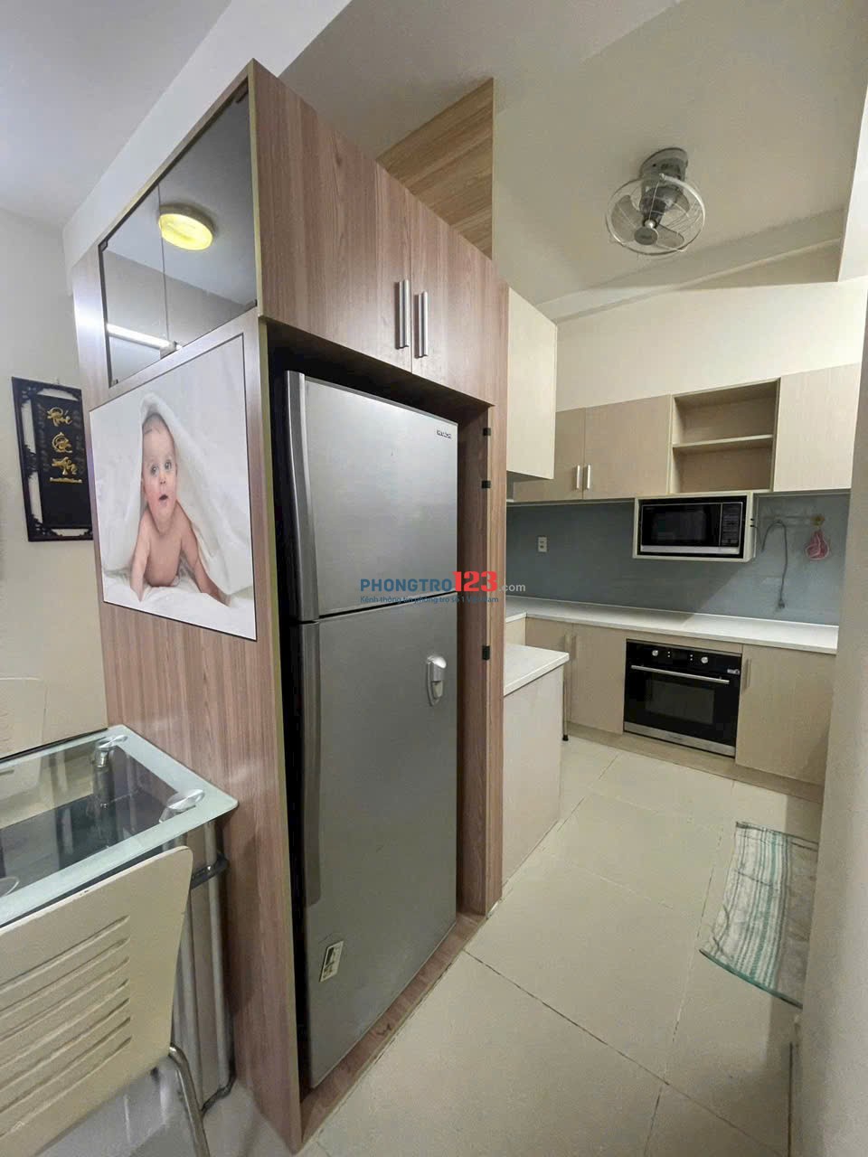 Cho thuê căn hộ An Gia Garden, ngay đường Tân Kì tân Quý, Tân Phú - 85m2, 3p ngủ, Nt, giá 14tr