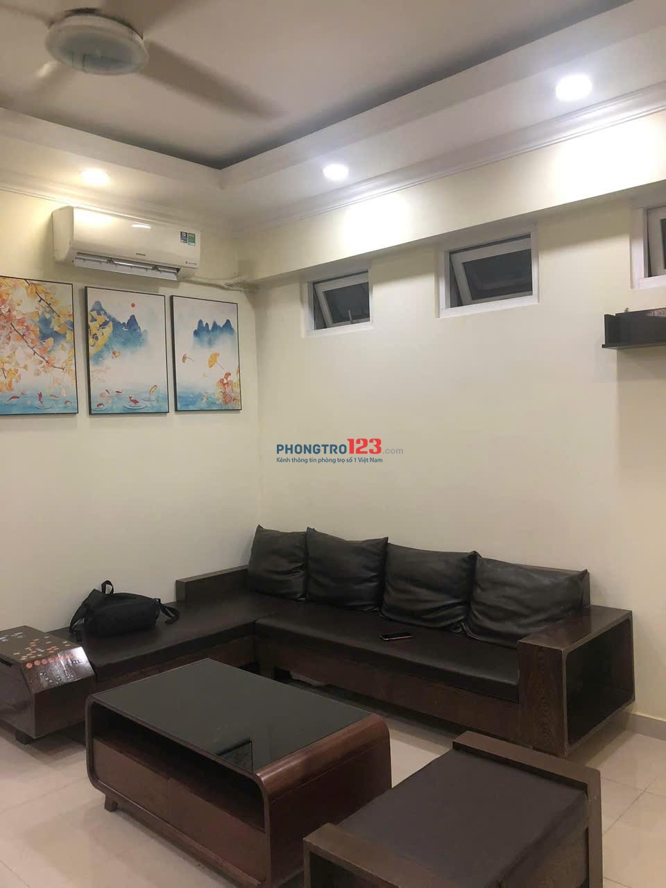 Cho thuê CC 225 Hoàng Sa, Quận 1 - 2p ngủ rộng, full nt - giá 13tr/th