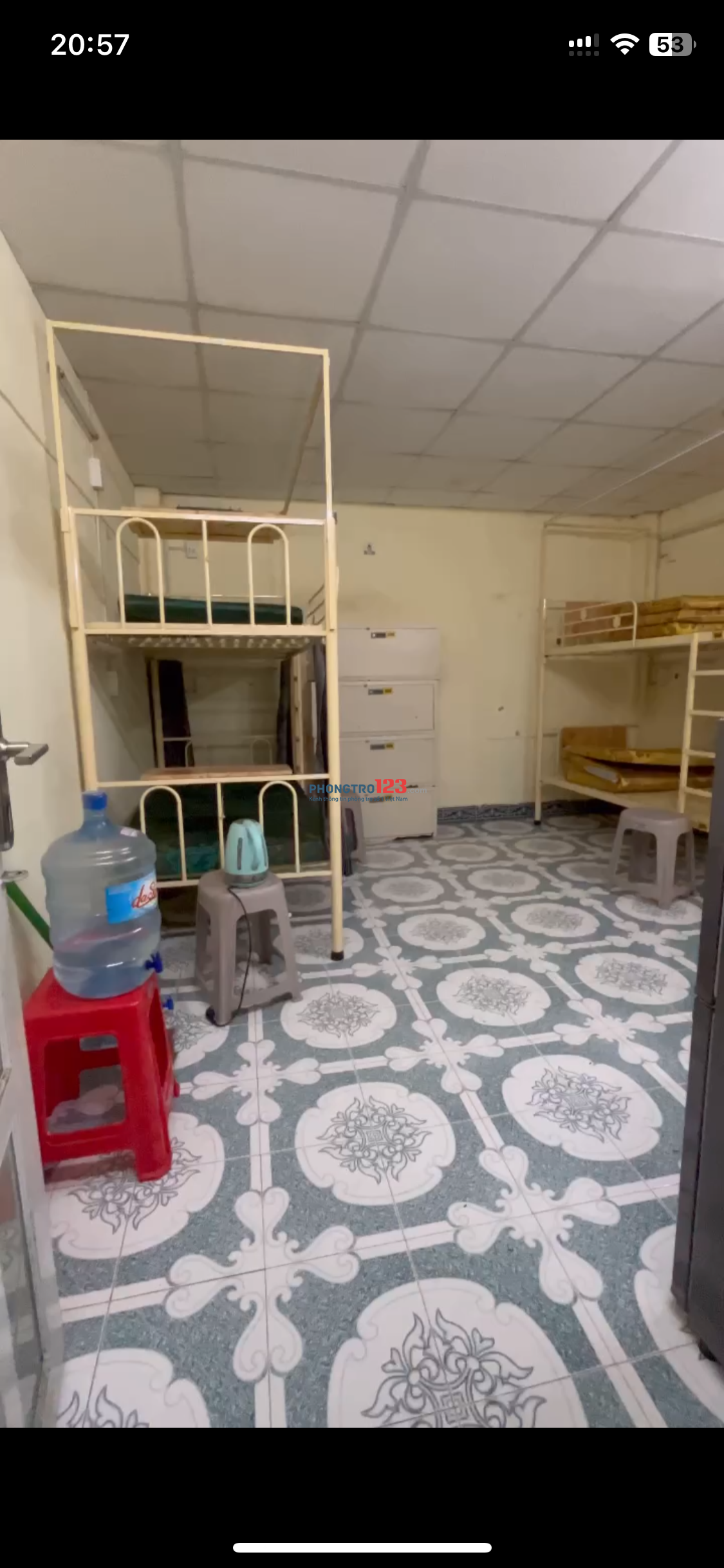 Cho thuê phòng trọ 35m2 ngay D5 Ngoại Thương Bình Thạnh