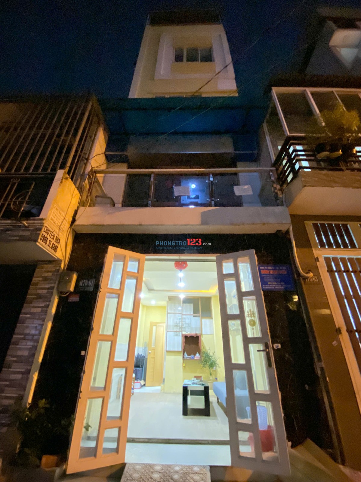 Nhà cho thuê nguyên căn đường Bùi Đình Túy, Phường 12, Bình Thạnh