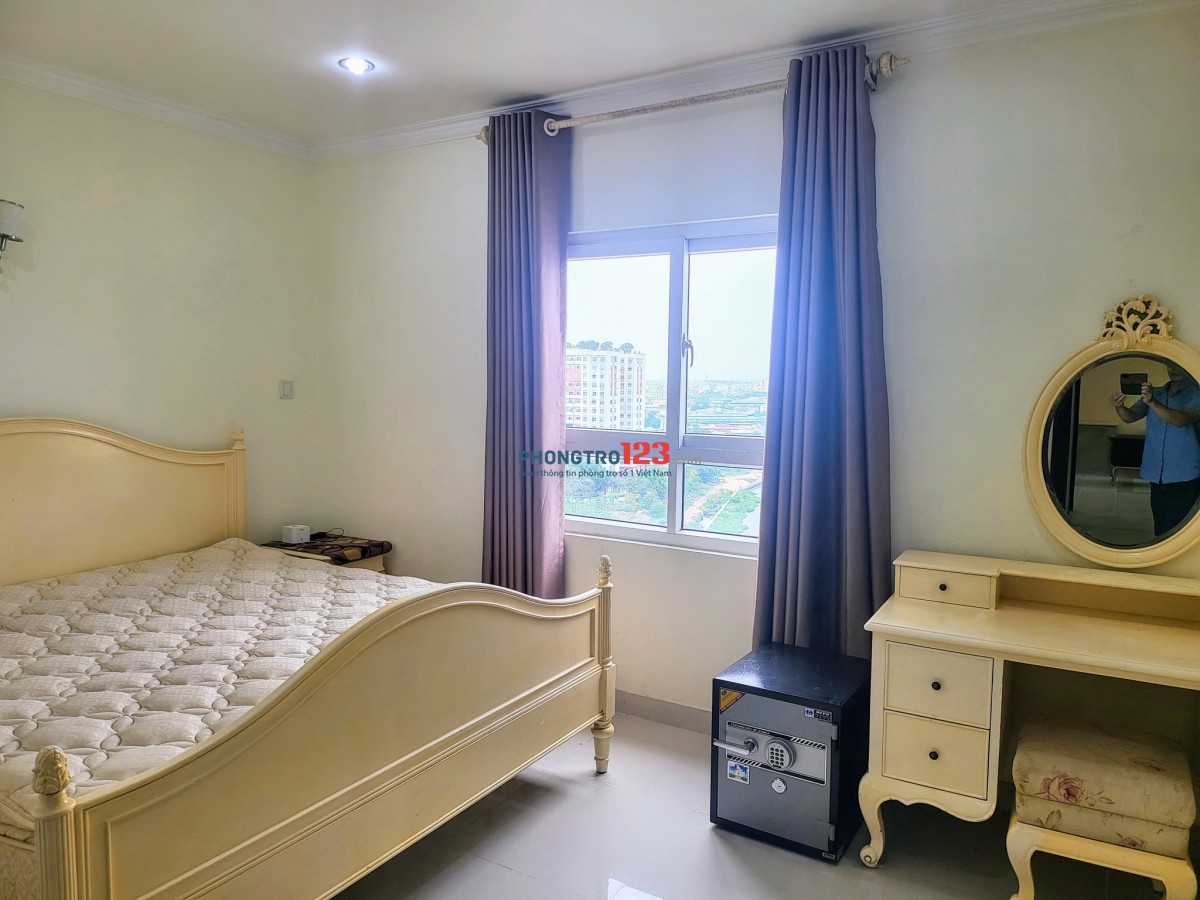 Chung cư Khải Hoàn, Lạc Long Quân, ngụ Q11 - 95m2, có 2p ngủ, 13tr/th
