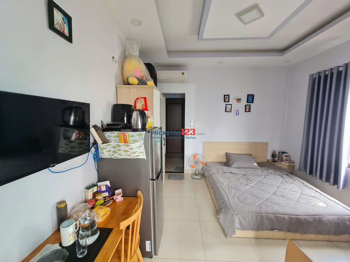 Cho thuê căn hộ Bancol 30m2 tại Nguyễn Xí, p 26, Bình Thạnh, 7,1 triệu