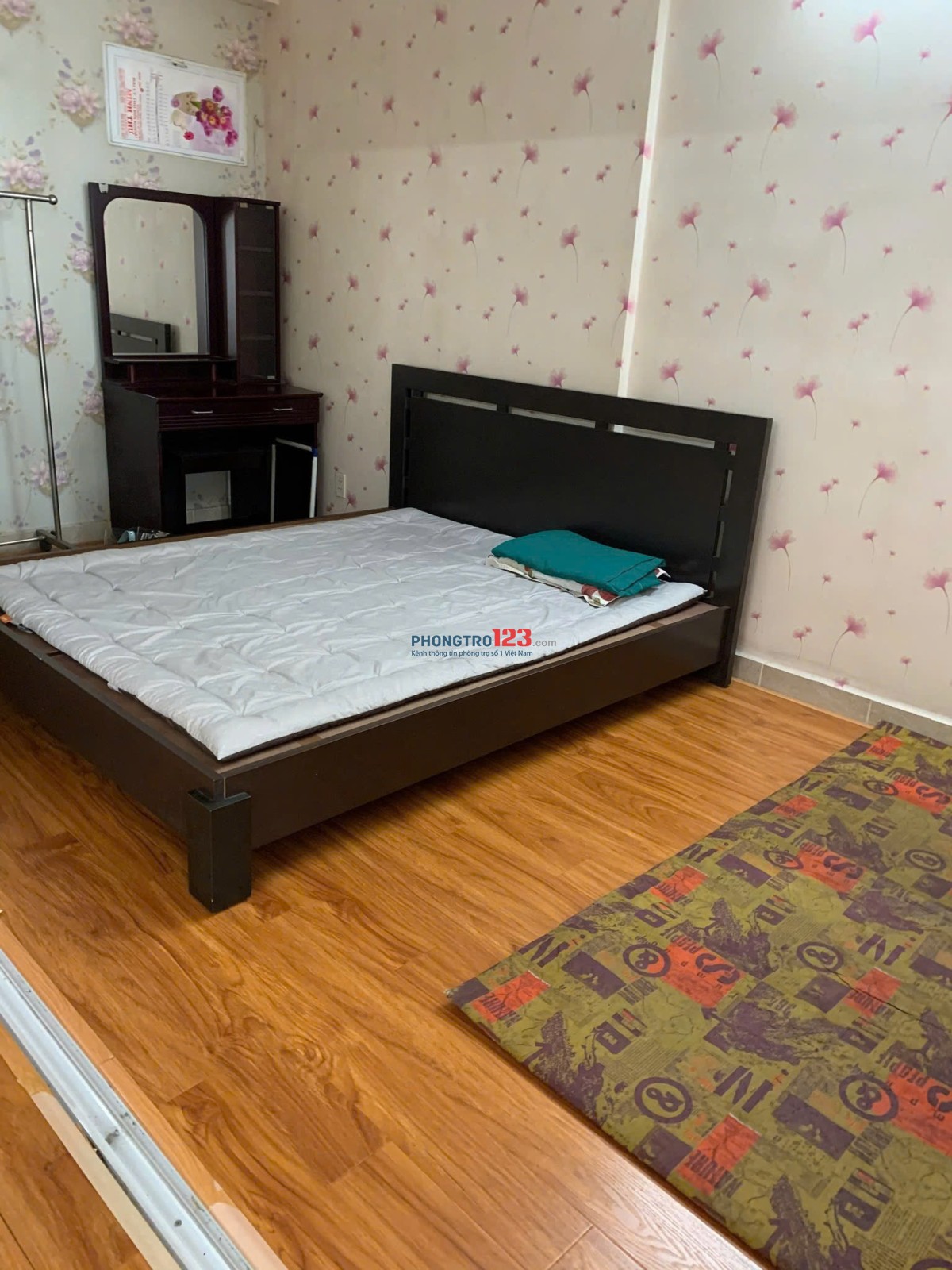 Căn hộ chung cư Screc, trường sa, P12, Q3, rộng 60m2, 1p, 10tr/th