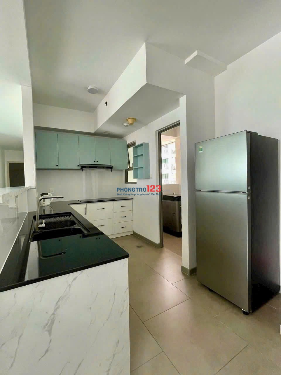 Căn hộ chung cư Satra Eximland,Phan Đăng Lưu, Phú Nhuận - 130m2, 3p ngủ, giá thuê 22tr/tháng