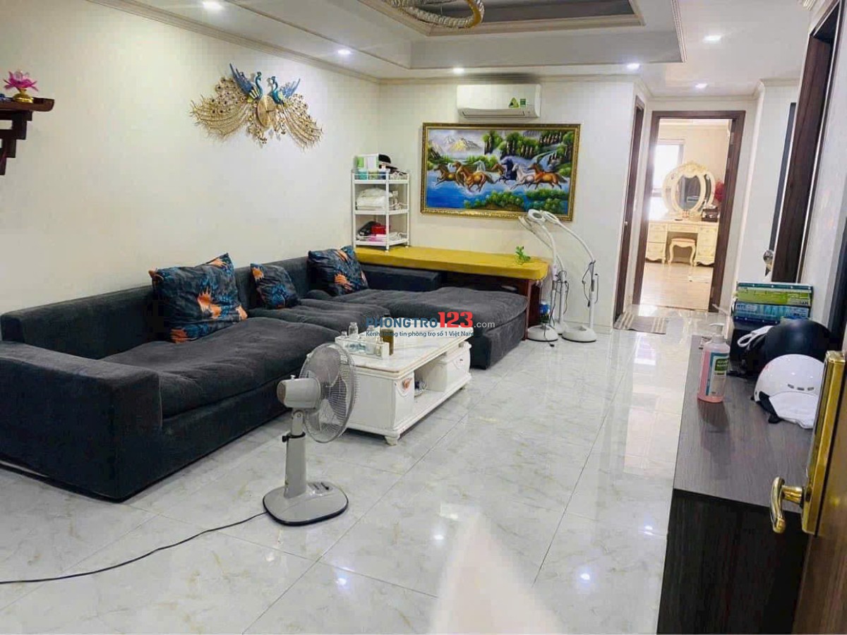 Chung cư 10A Trần Nhật Duât, Q1 - 2p ngủ, full NT, 74m2, 12tr/th