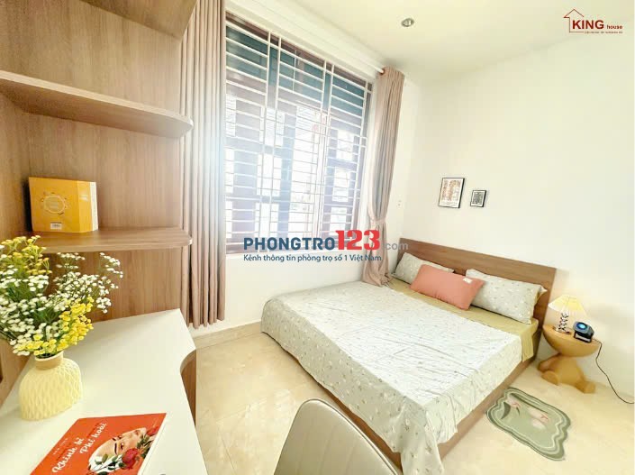 Phòng trọ 30 m2 tách bếp Full Nội Thất, Nơ Trang Long, quận Bình Thạnh